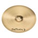 Sabian HH 22'' Rock Ride Cymbal, Natural Finish - bottom