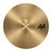 Sabian AA 17'' Marching Band Cymbals - top
