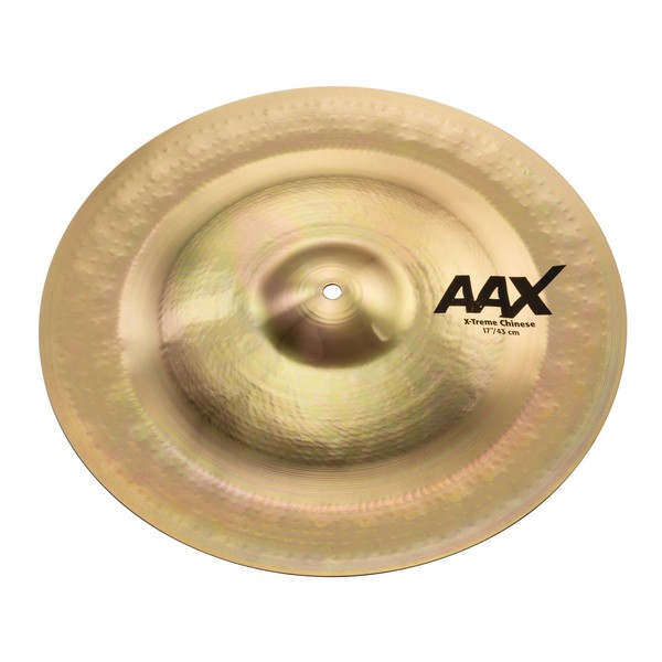Sabian AAX Series X-Treme Chinese 17" Brilliant Finish - top