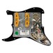 Fender Strat HSS Shaw/G4 Pre-Wired Pickguard, BWB - Back