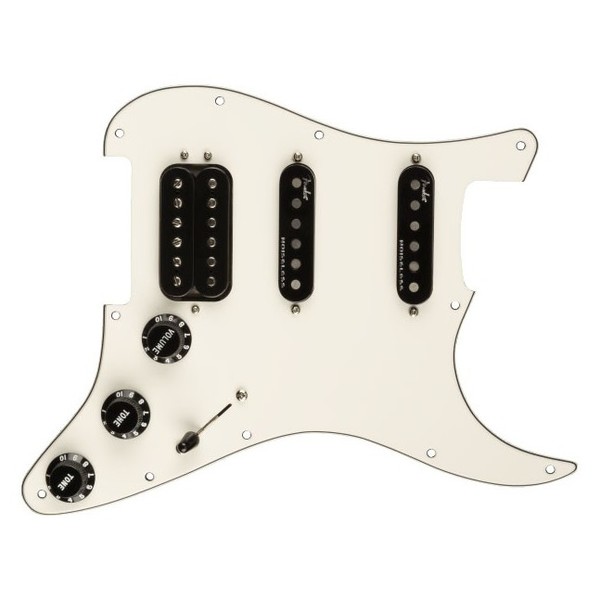 Fender Strat HSS Shaw/G4 Pre-Wired Pickguard, WBW