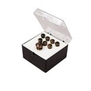 Martin 18APP17 Bridge Pins Set of 8, Plain Ebony