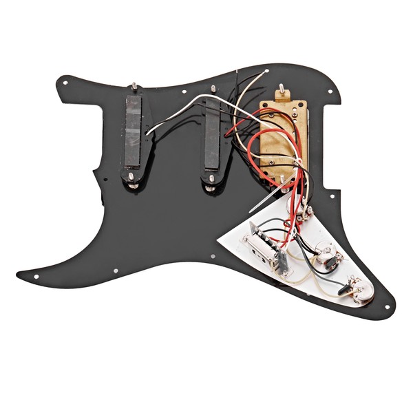 Guitarworks H-S-S Preloaded Scratchplate, Black