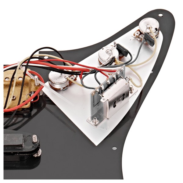 Guitarworks H-S-S Preloaded Scratchplate, Black