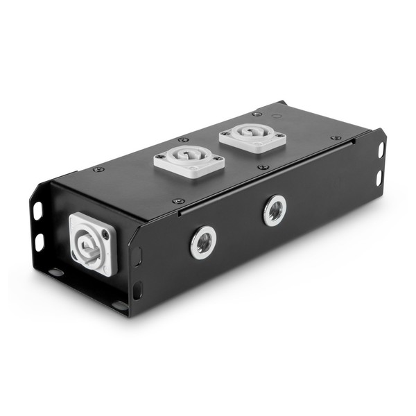 Adam Hall PRO PORT 2PP Power Distributor, Front Angled OUTPUT