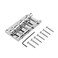 Guitarworks Bassgitar Bro med 4 Sadler, Krom