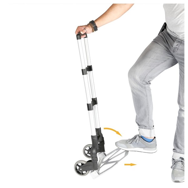 Adam Hall PORTER Folding Trolley, Folding Demonstration