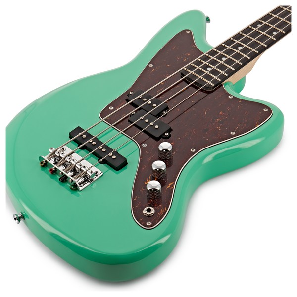 RedSub SFS Short Scale Bass and BA-30 Amp Bundle, Seafoam Green
