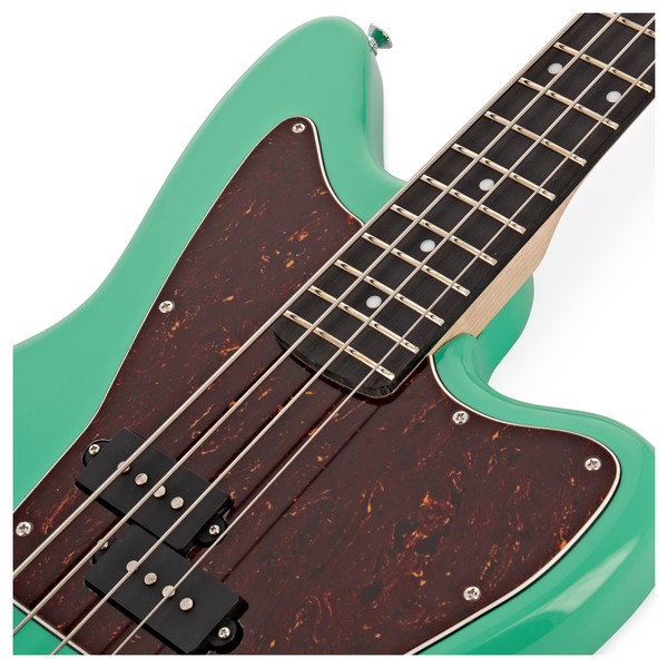 RedSub SFS Short Scale Bass and BA-30 Amp Bundle, Seafoam Green