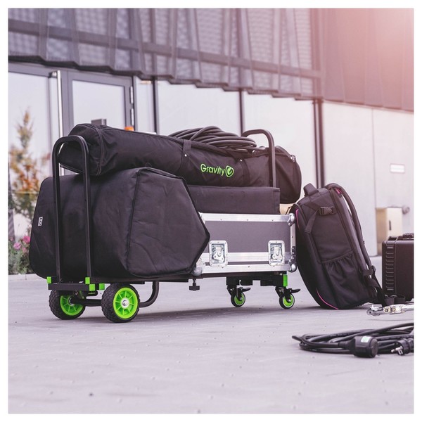 Gravity CARTM01B Multifunctional Trolley, Medium, Lifestyle 3