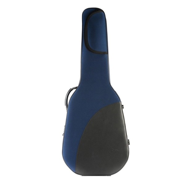 BAM 8001S Classic Guitar Case, Navy Blue - Front View