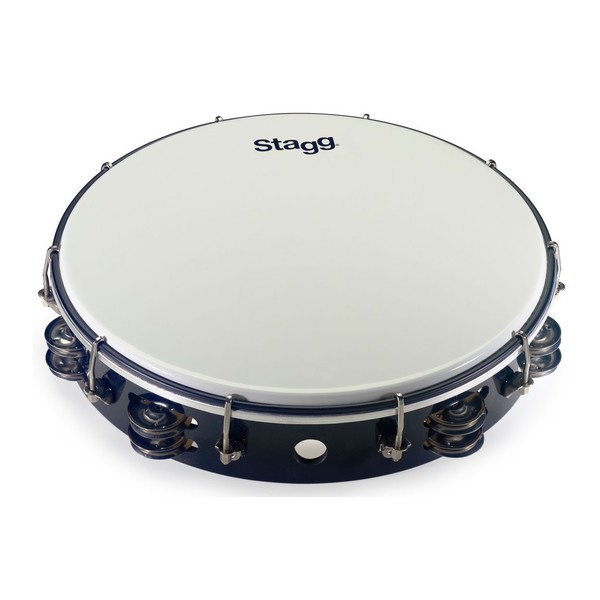 Stagg 12'' Plastic Tambourine - Black