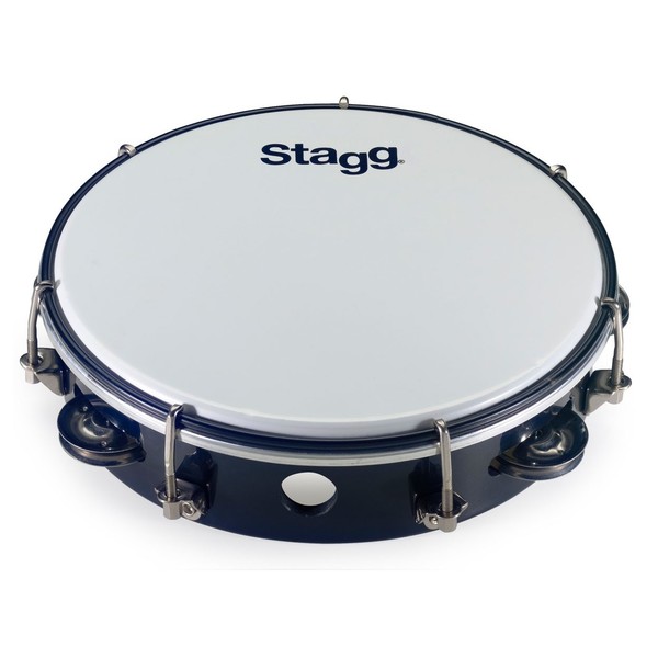 Stagg 8'' Plastic Tambourine - Black