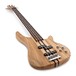 Chicago Neck Thru Bass Guitar + 15W Amp Pack, Natural Angled