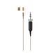 MKE 1-ew-3 Miniature Lavalier Microphone, 3.5mm, Beige, Capsule and Connector