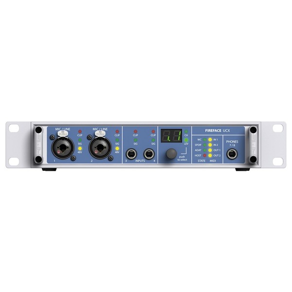 RME Fireface UCX USB/Firewire and iPad Audio Interface - Front