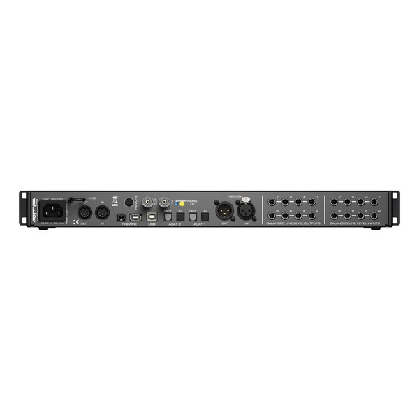 RME Fireface 802 60-Channel 192 kHz USB/FireWire Audio Interface - Back