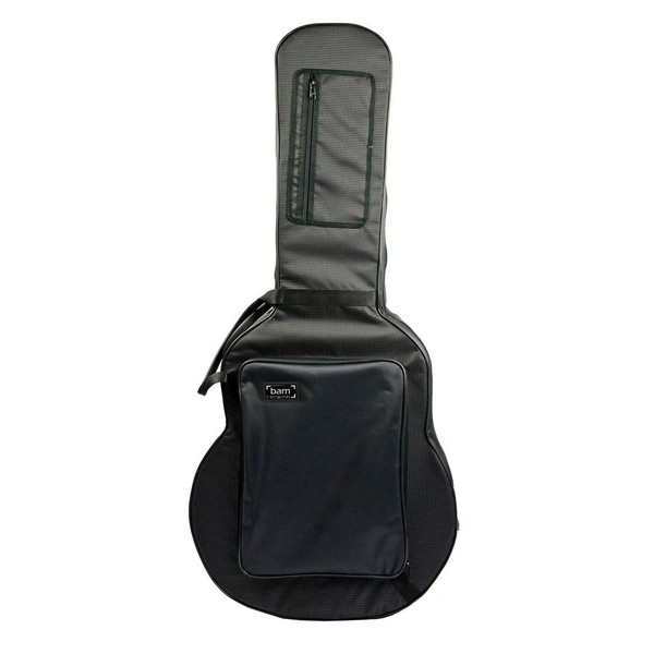 BAM 8002H Flight Cover for 8002XL Classical Guitar Case, Black - Front View