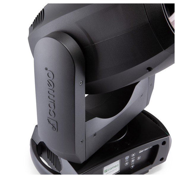 Cameo AURO SPOT Z300 LED Spot Moving Head, Angled Close Up