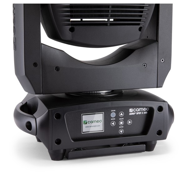 Cameo AURO SPOT Z300 LED Spot Moving Head, Display and Controls