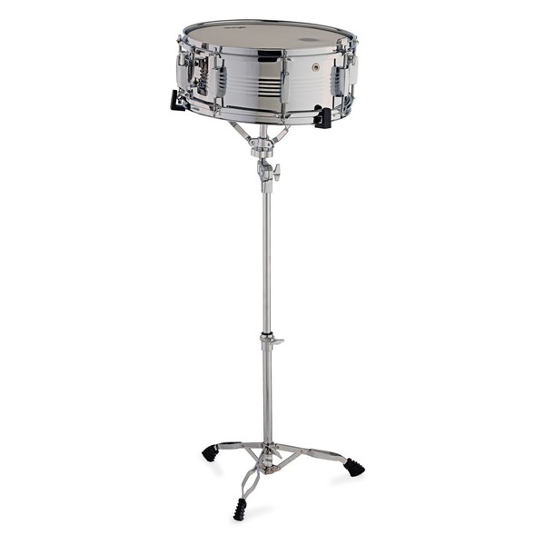 Stagg 14'' x 5.5'' Steel Snare Drum with Stand and Bag - drum