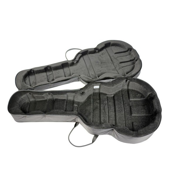 BAM 8004H Flight Cover for 004XL Archtop Guitar Case, Black, Inside