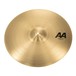 Sabian AA 20'' Medium Ride Cymbal - angle
