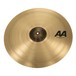 Sabian AA 21'' Raw Bell Ride Cymbal - angle