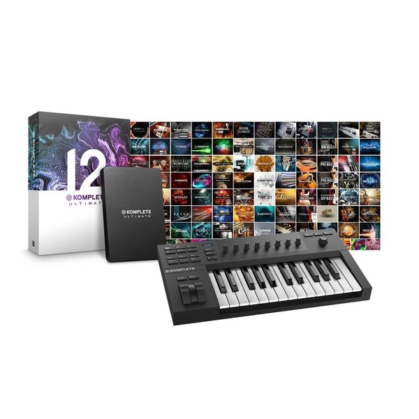 Native Instruments Komplete Kontrol A25 with Komplete 12 Ultimate - Full Bundle