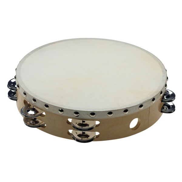 Stagg 10 Pre tuned Wooden Tambourine Two Jingles