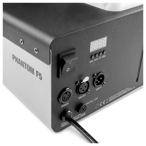 Cameo PHANTOM F5 1500W Fog Machine, Connectivity