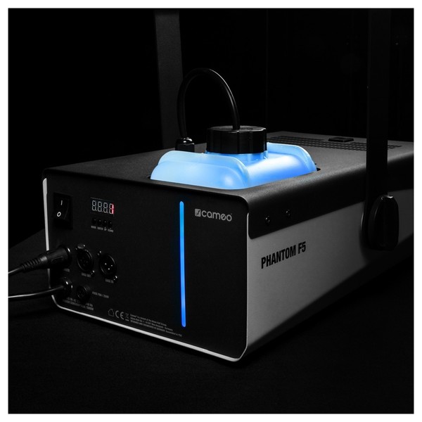 Cameo PHANTOM F5 1500W Fog Machine, Blue Tank Illumination