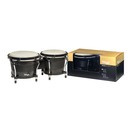 Stagg Wood Bongos, Black