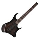 Harlem Headless-Gitarre von Gear4music, Trans Black