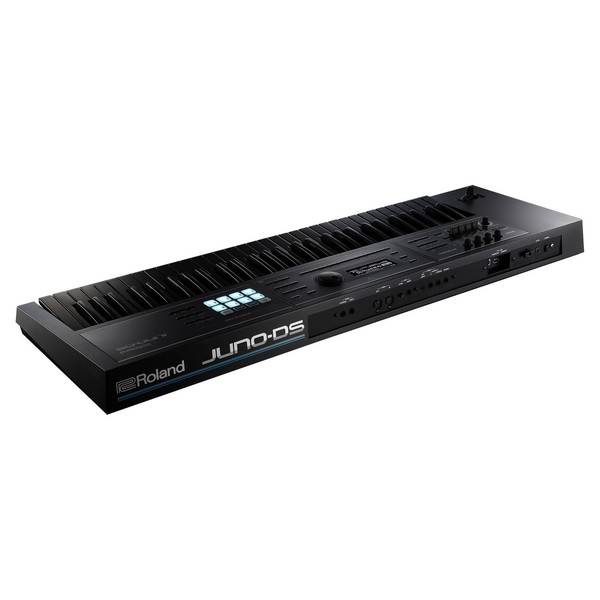 Roland Juno-DS61 61 Key Portable Synthesizer, Black Keyboard
