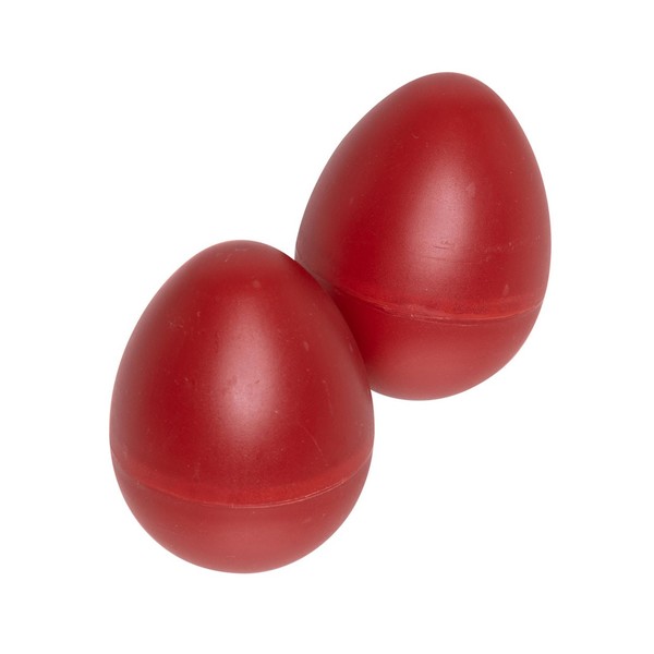 Stagg Plastic Egg Shakers, Red