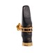 Theo Wanne Gaia 3 Alto Saxophone Mouthpiece, Hard Rubber 5, Front