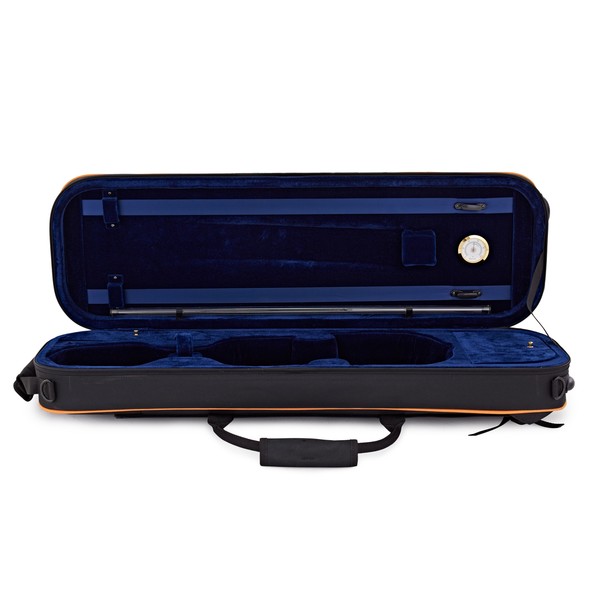 Deluxe 4/4 Violin Hard Foam Case by Gear4music
