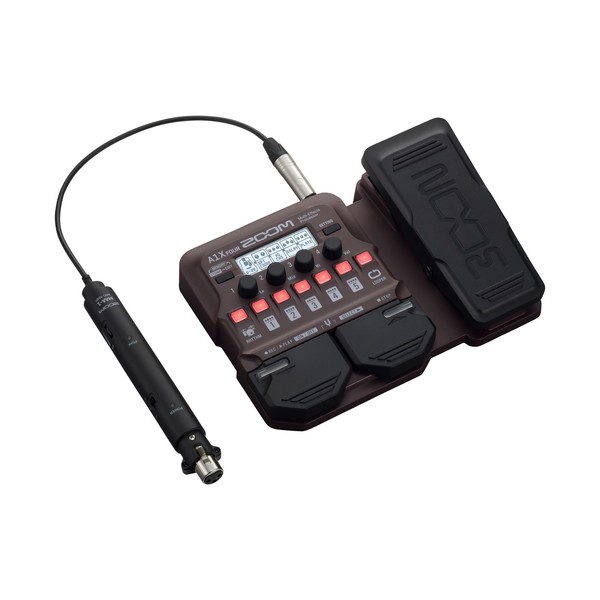 Zoom A1x Four Multi-Effects Processor - side with maa1