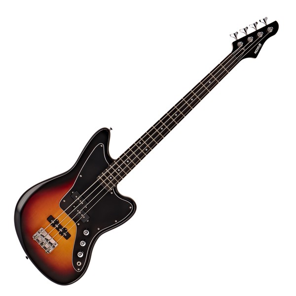 RedSub SF Bass Guitar, Tobacco Sunburst