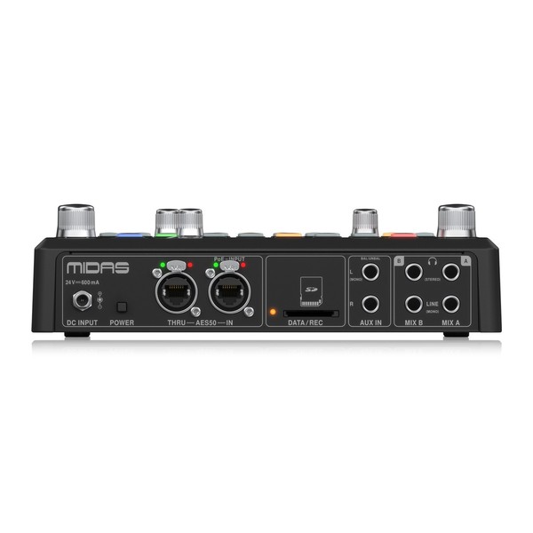 Midas DP48 Dual 48-Channel Personal Monitor Mixer, Rear Panel