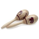 Stagg 23cm Maracas de madera, &Aacute;frica