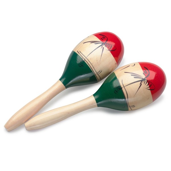 Stagg 26cm Wood Maracas, Mexican - main image