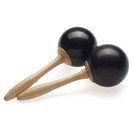 Stagg Traditional Fibre Maracas, Black