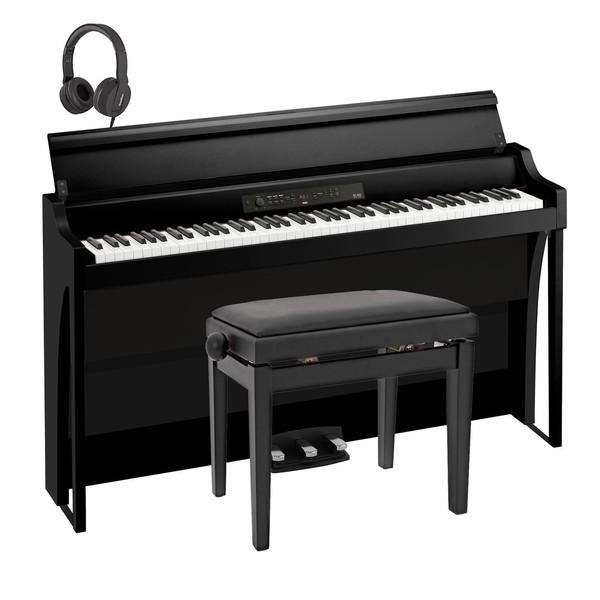 Korg G1 Air Digital Piano Package, Black