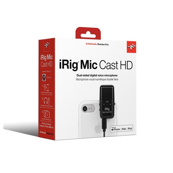 IK Multimedia iRig Mic Cast HD at Gear4music