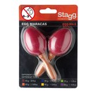 Stagg Kunststoff Ei Maracas, rot