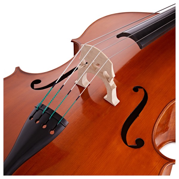 Westbury 3/4 Double Bass, Violin Pattern, Deluxe Set Up