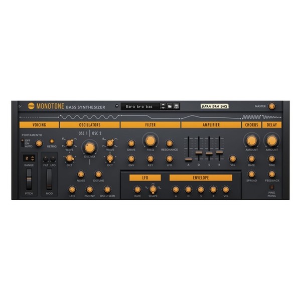 Reason Digital Audio Workstation - Monotone Synthesizer