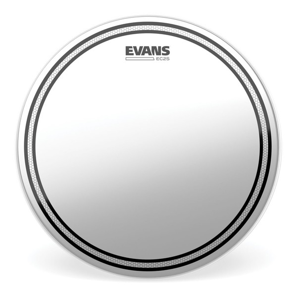 EVANS EC2 Edge Control SST Coated Drum Head, 18''